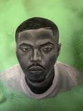 "Nas" 16 x 20 Framed  Oil On Canvas - Original Painting by RAmos
