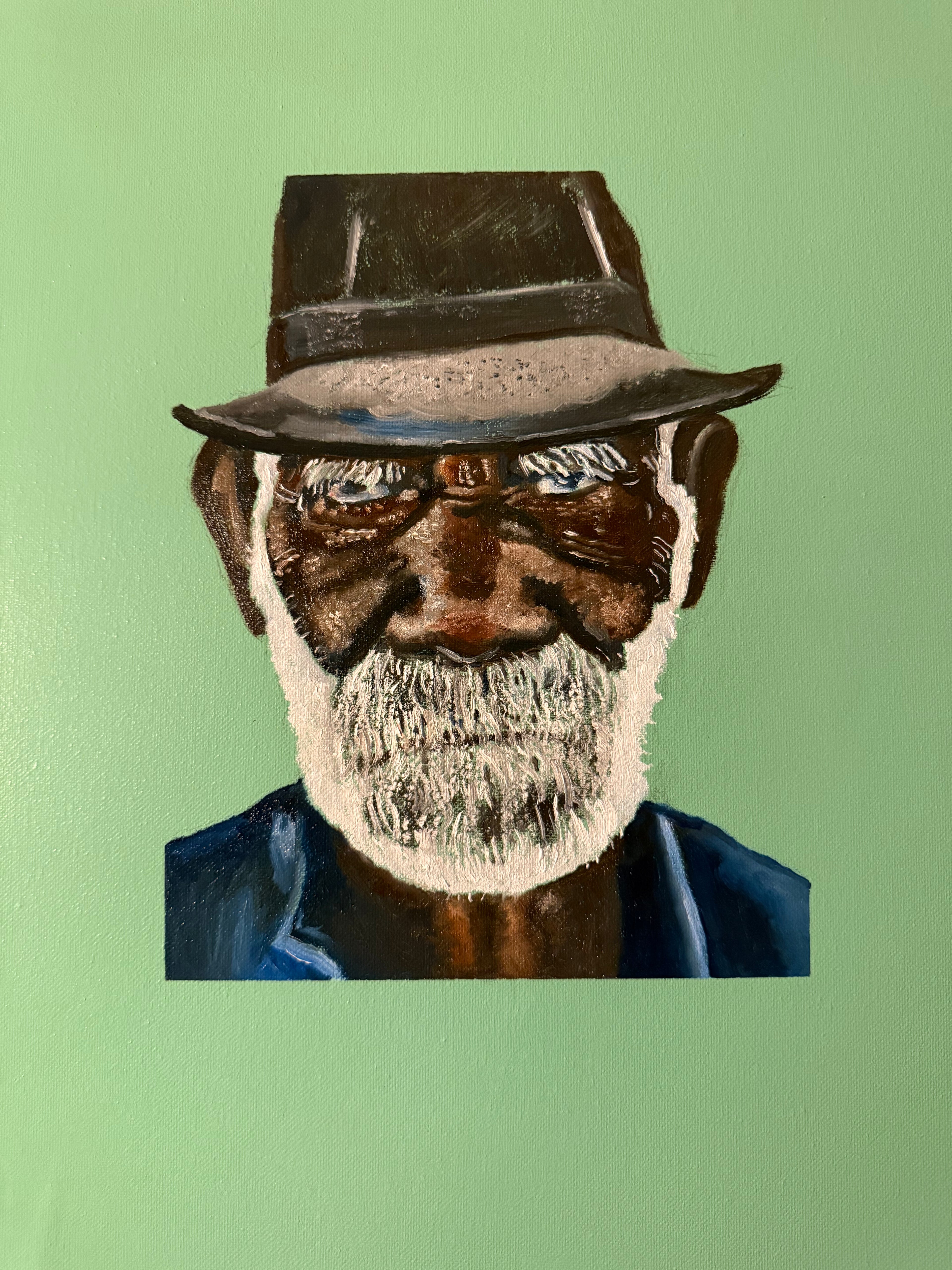 :ABO" 16 x 20 PRINT - Oil On Canvas Original Painting By RAmos